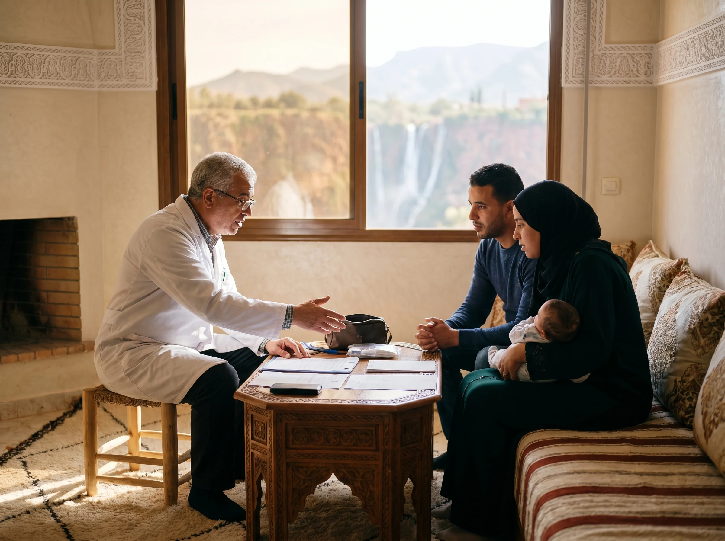Consultation médicale à domicile à Béni Mellal avec médecin généraliste