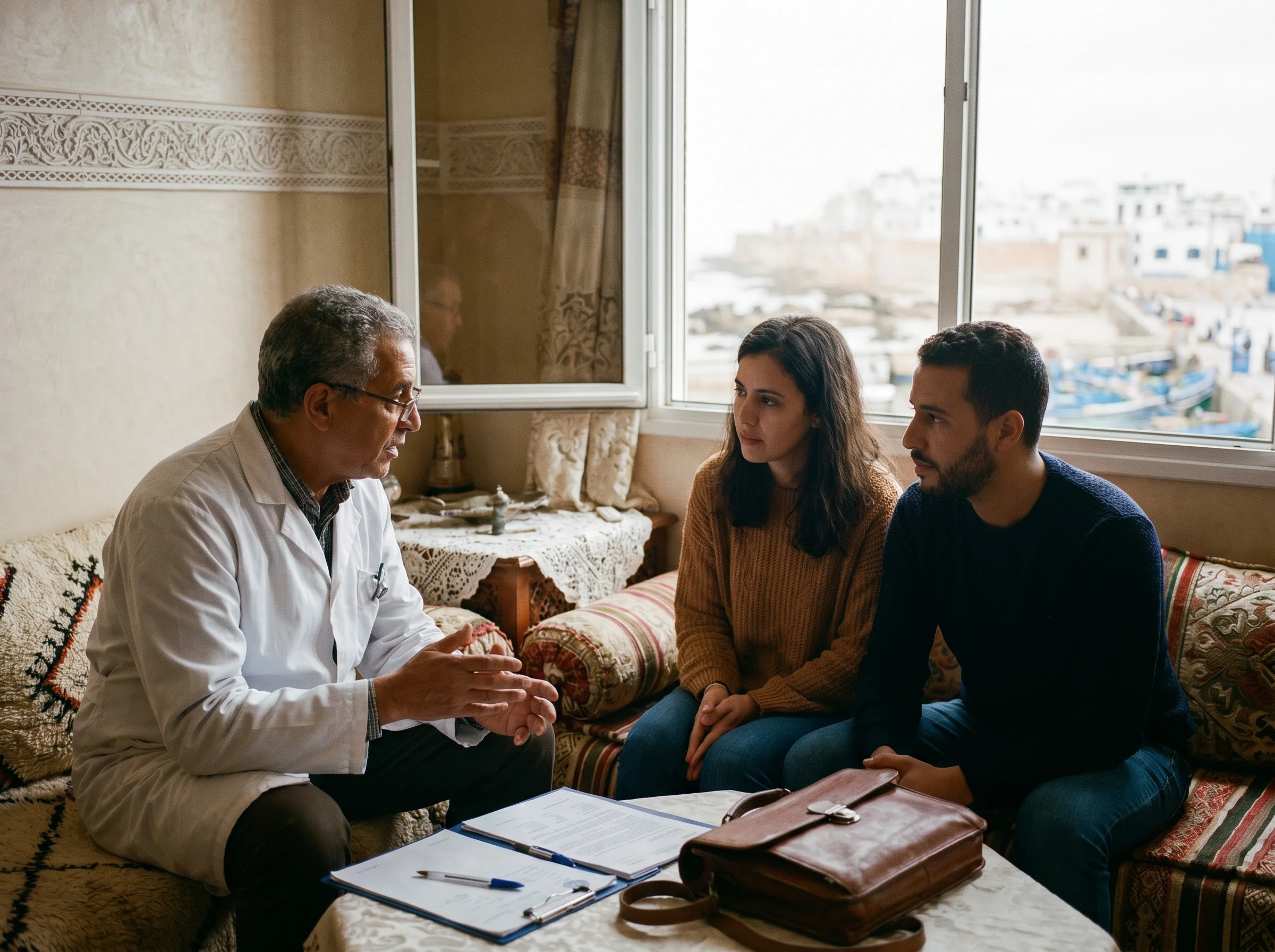 استشارة طبية في المنزل à Essaouira avec طبيب عام
