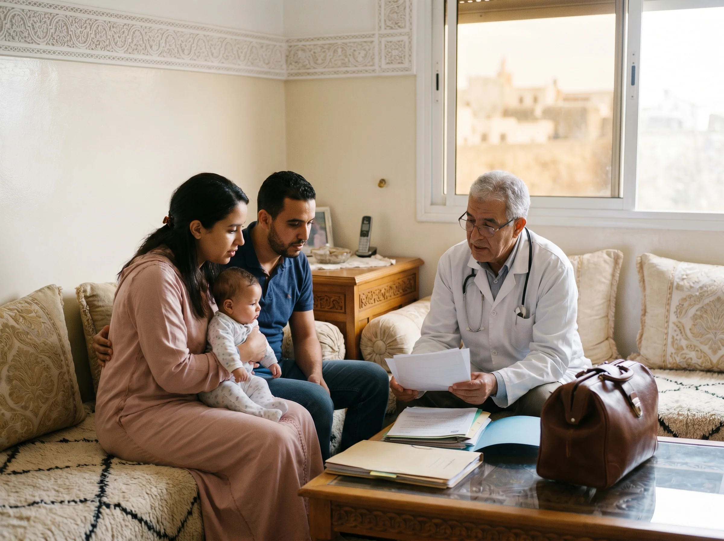 Consultation médicale à domicile à El Jadida avec médecin généraliste
