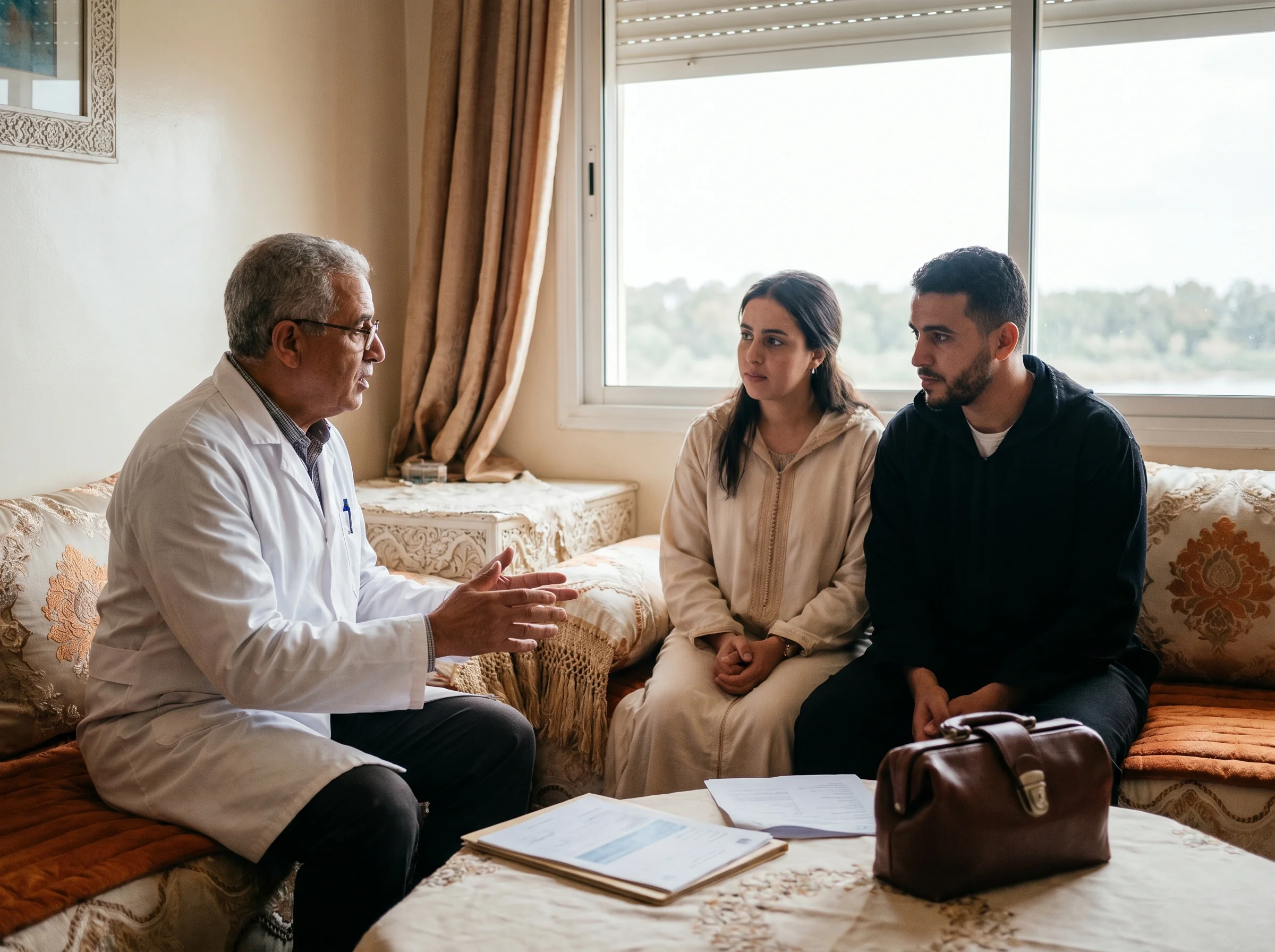 Consultation médicale à domicile à Kénitra avec médecin généraliste