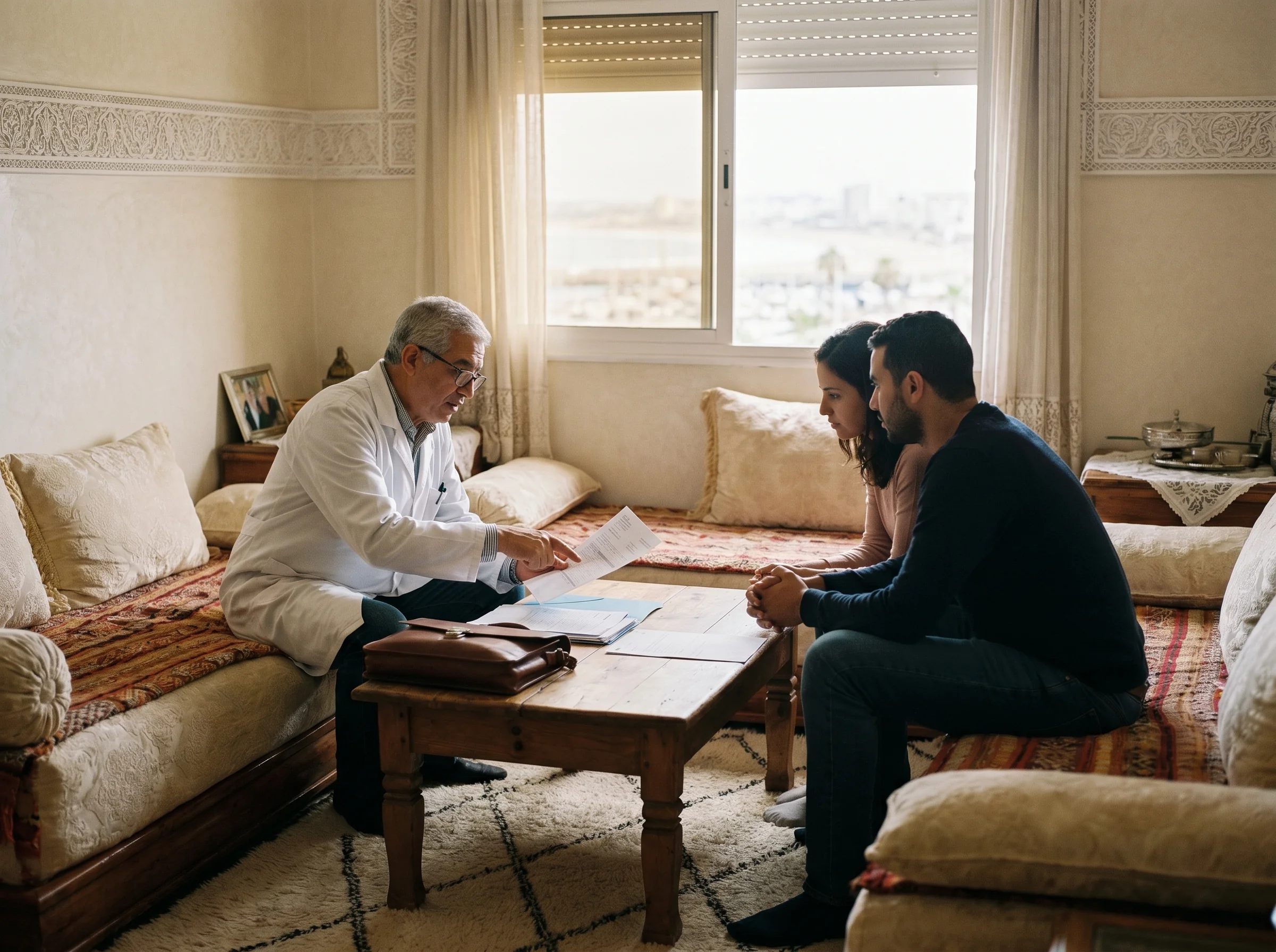 Consultation médicale à domicile à Mohammedia avec médecin généraliste