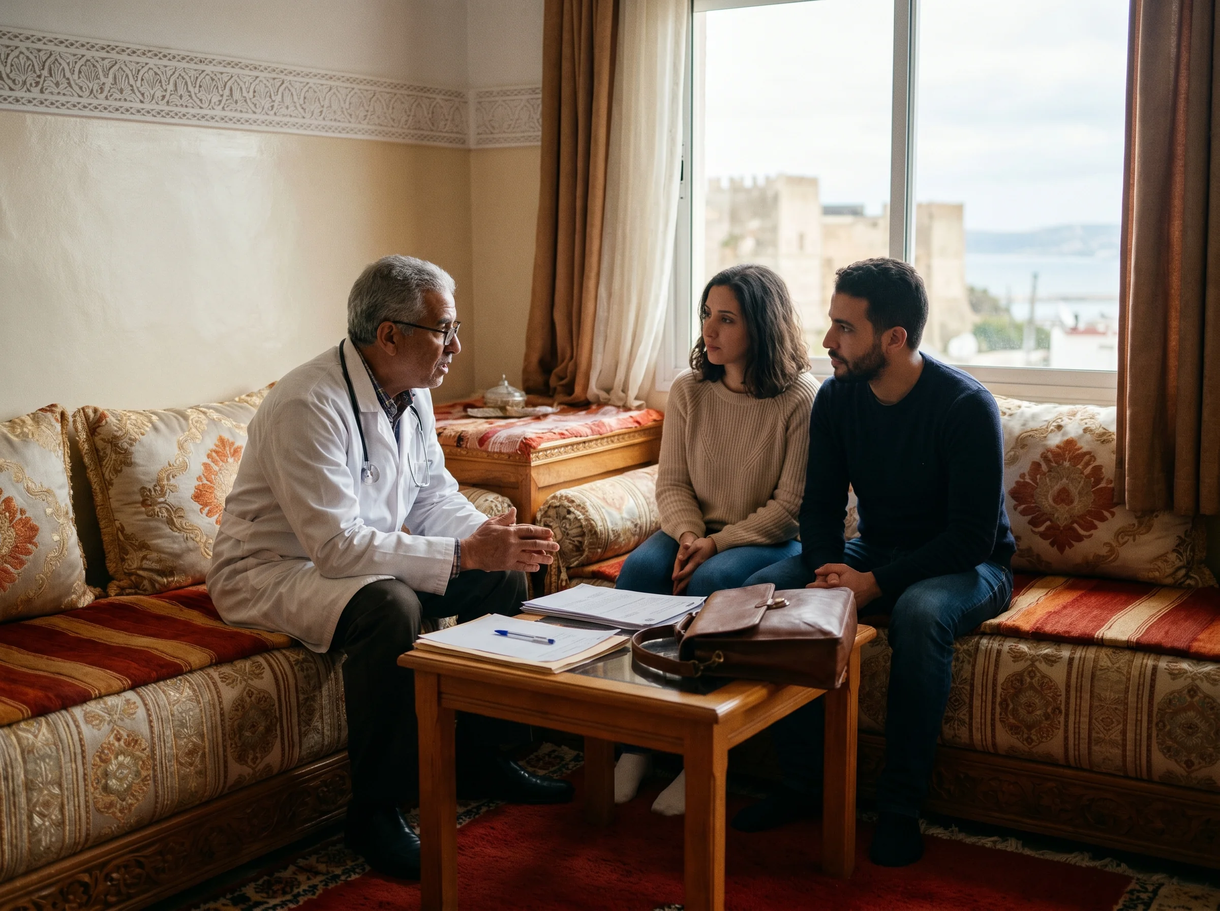 Consultation médicale à domicile à Tanger avec médecin généraliste
