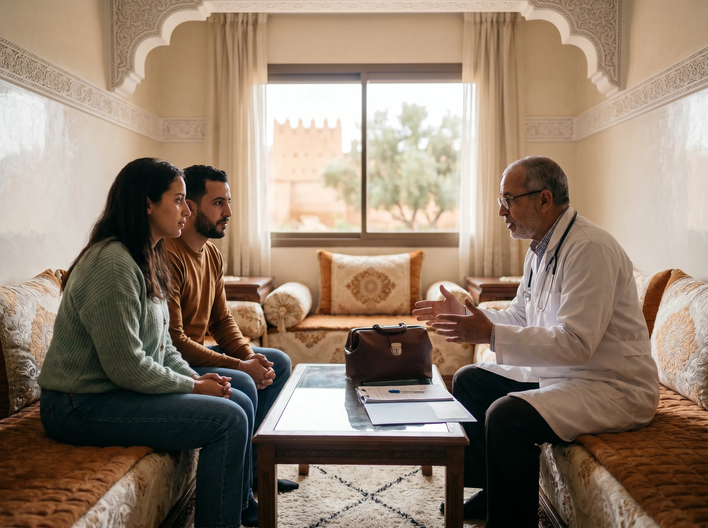 Consultation médicale à domicile à Tiznit avec médecin généraliste