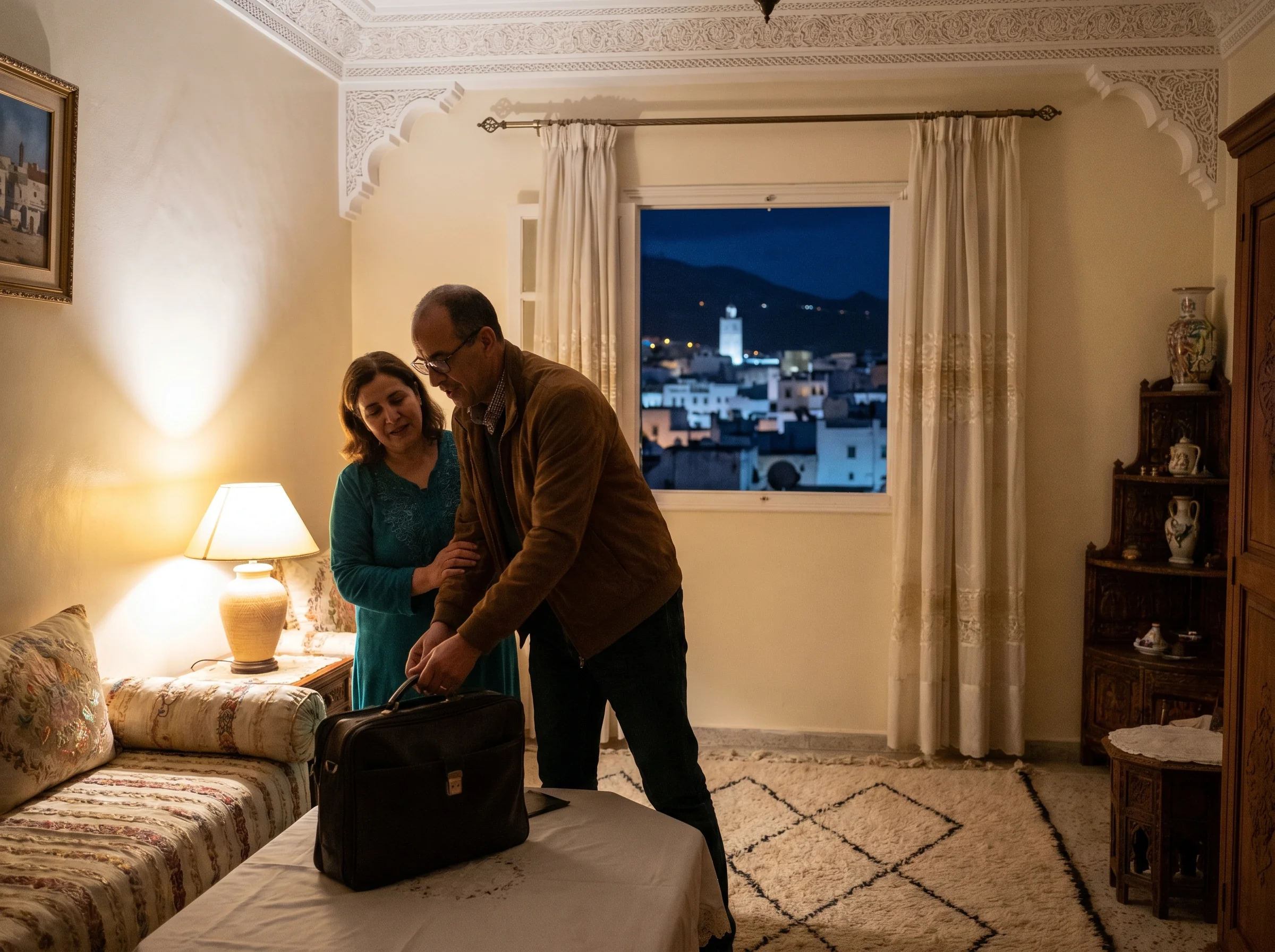 Médecin de garde à Tétouan, intervention de nuit 24h/24