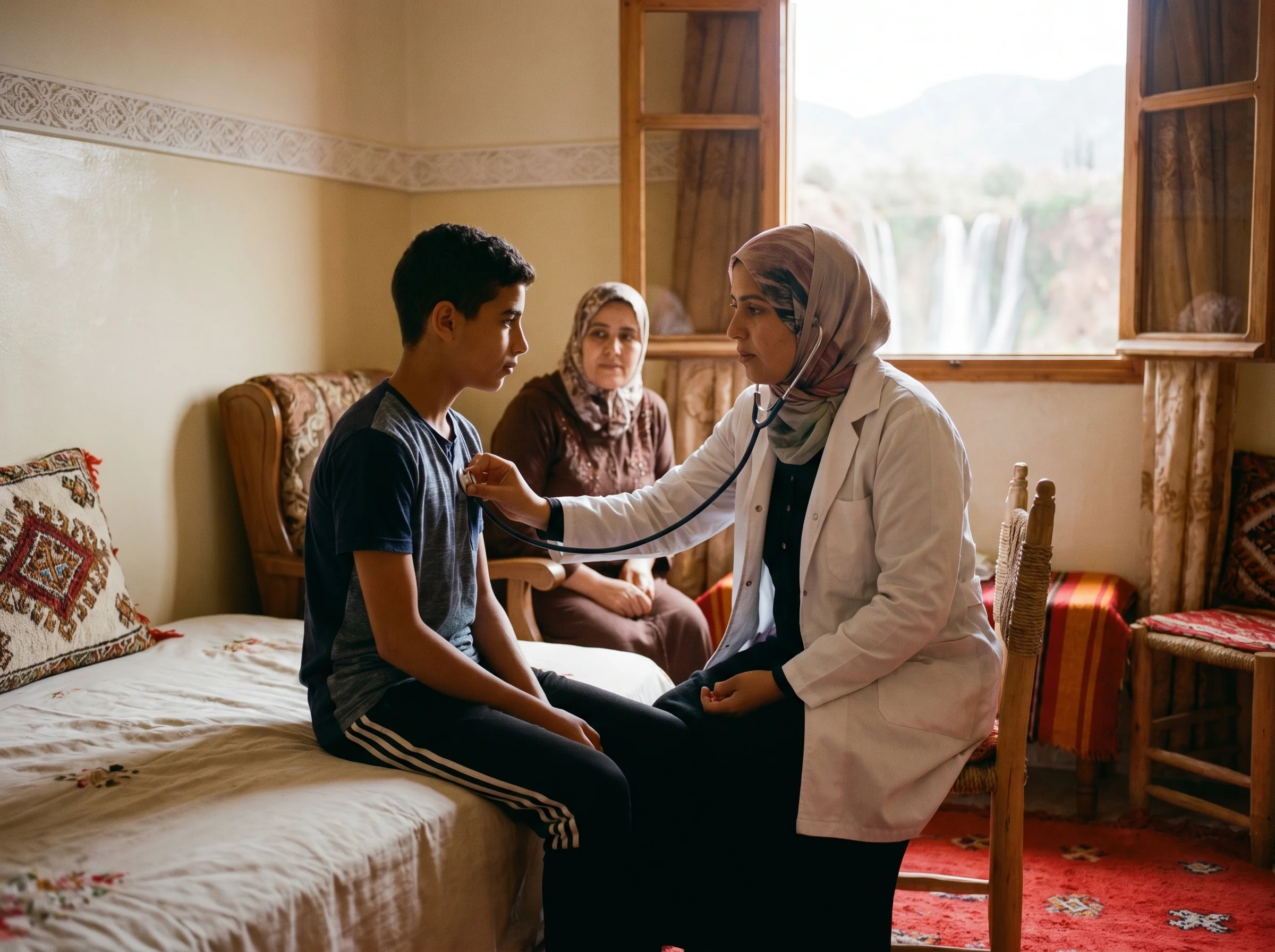 Médecin généraliste à domicile à Béni Mellal en consultation familiale