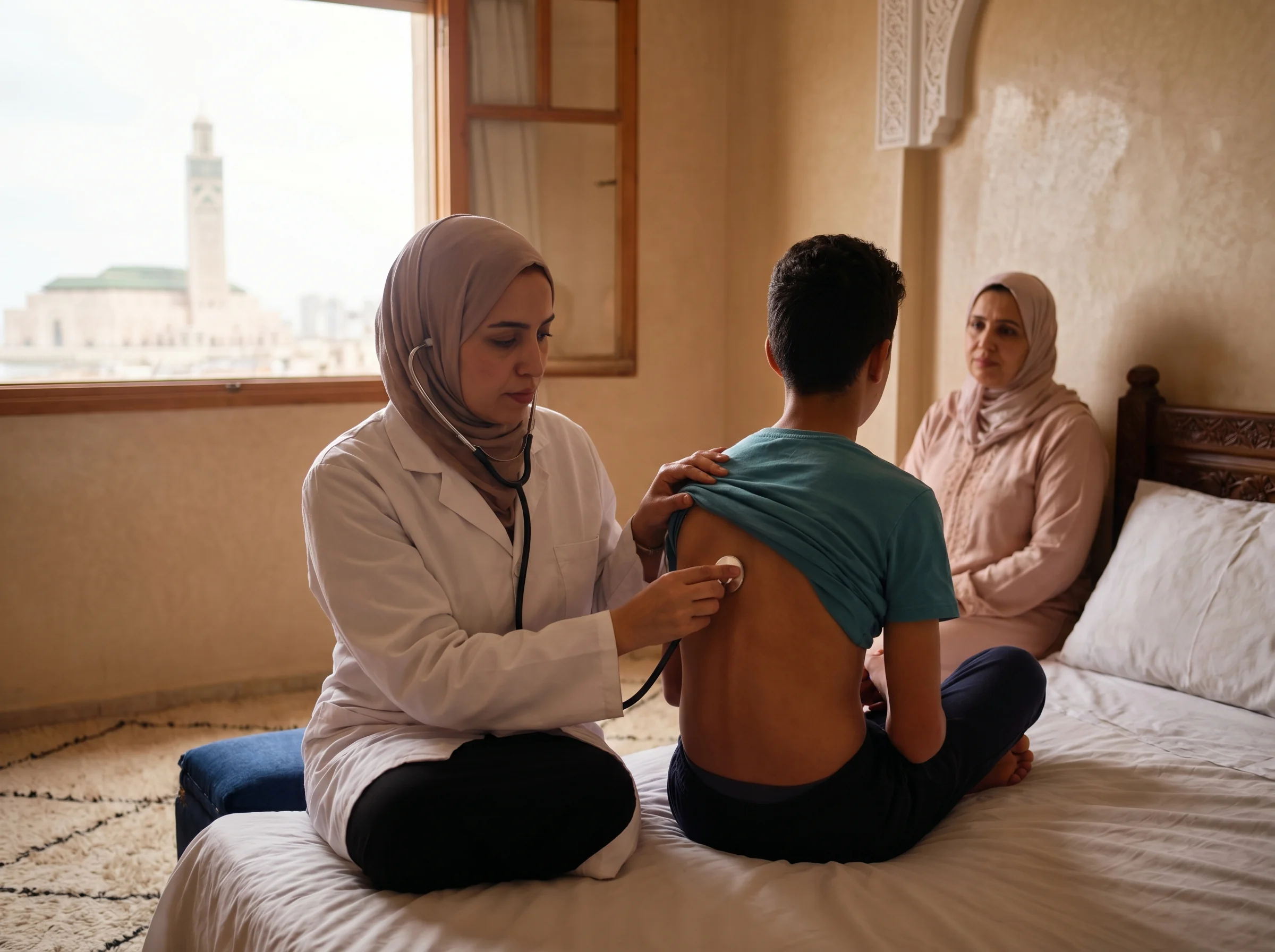 Médecin généraliste à domicile à Casablanca en consultation familiale