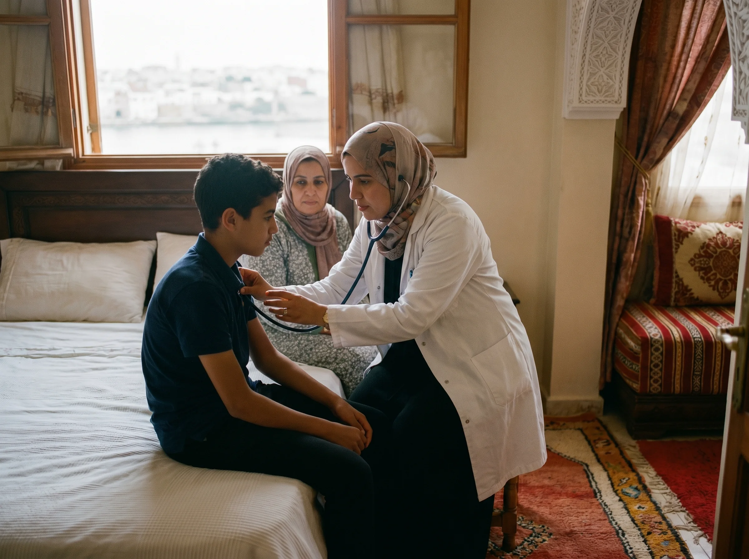 Médecin généraliste à domicile à Salé en consultation familiale