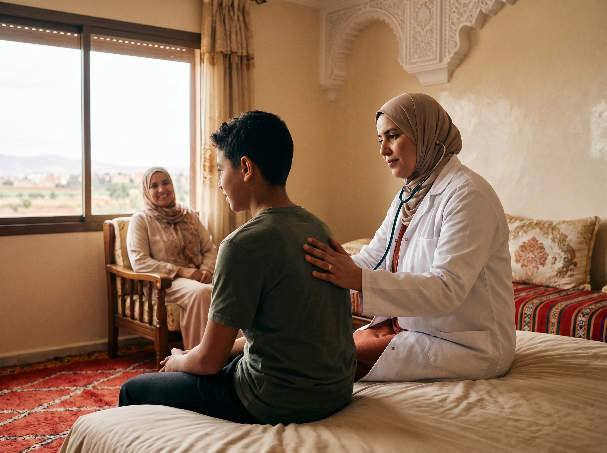 Médecin généraliste à domicile à Settat en consultation familiale