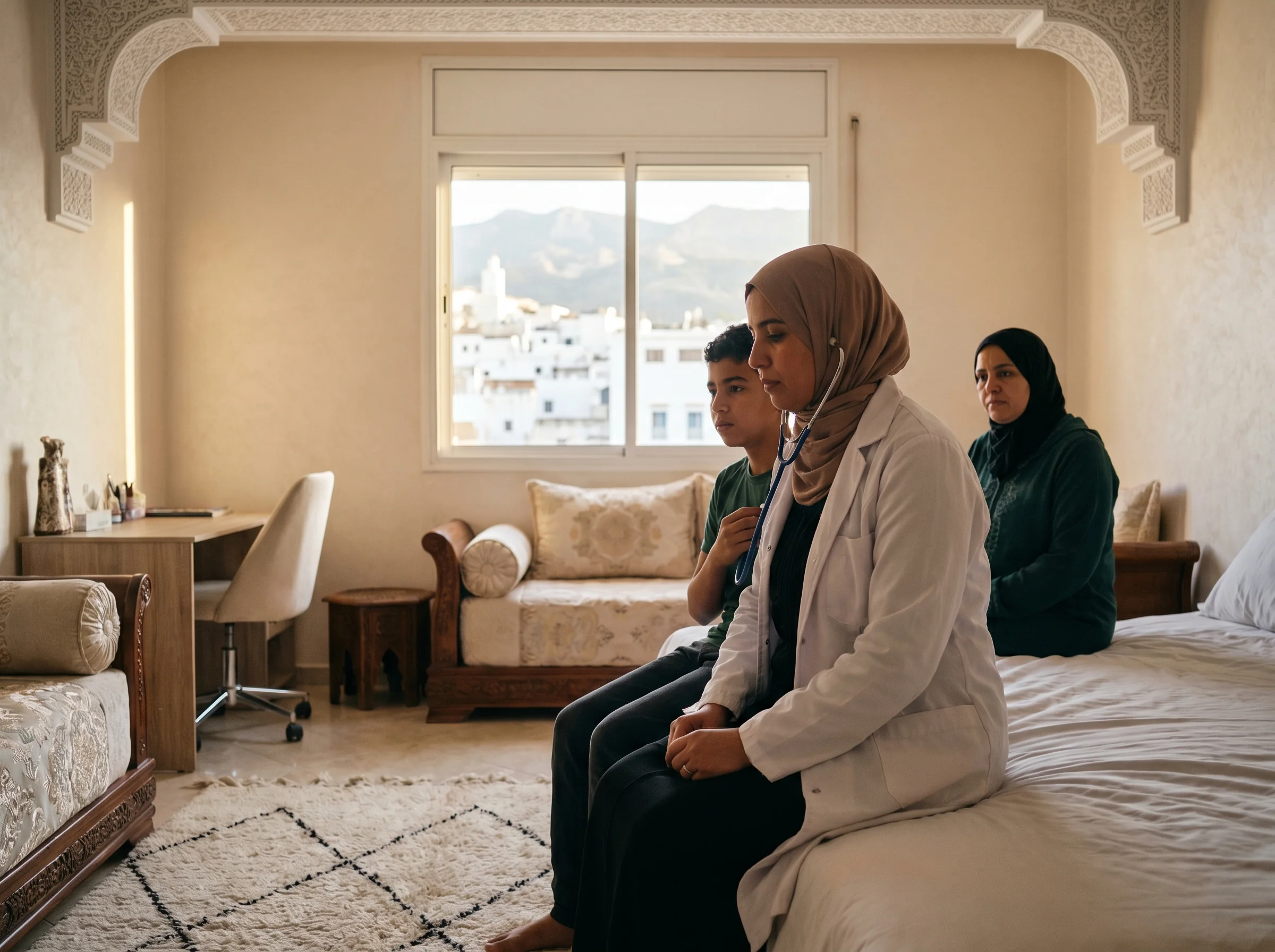 Médecin généraliste à domicile à Tétouan en consultation familiale