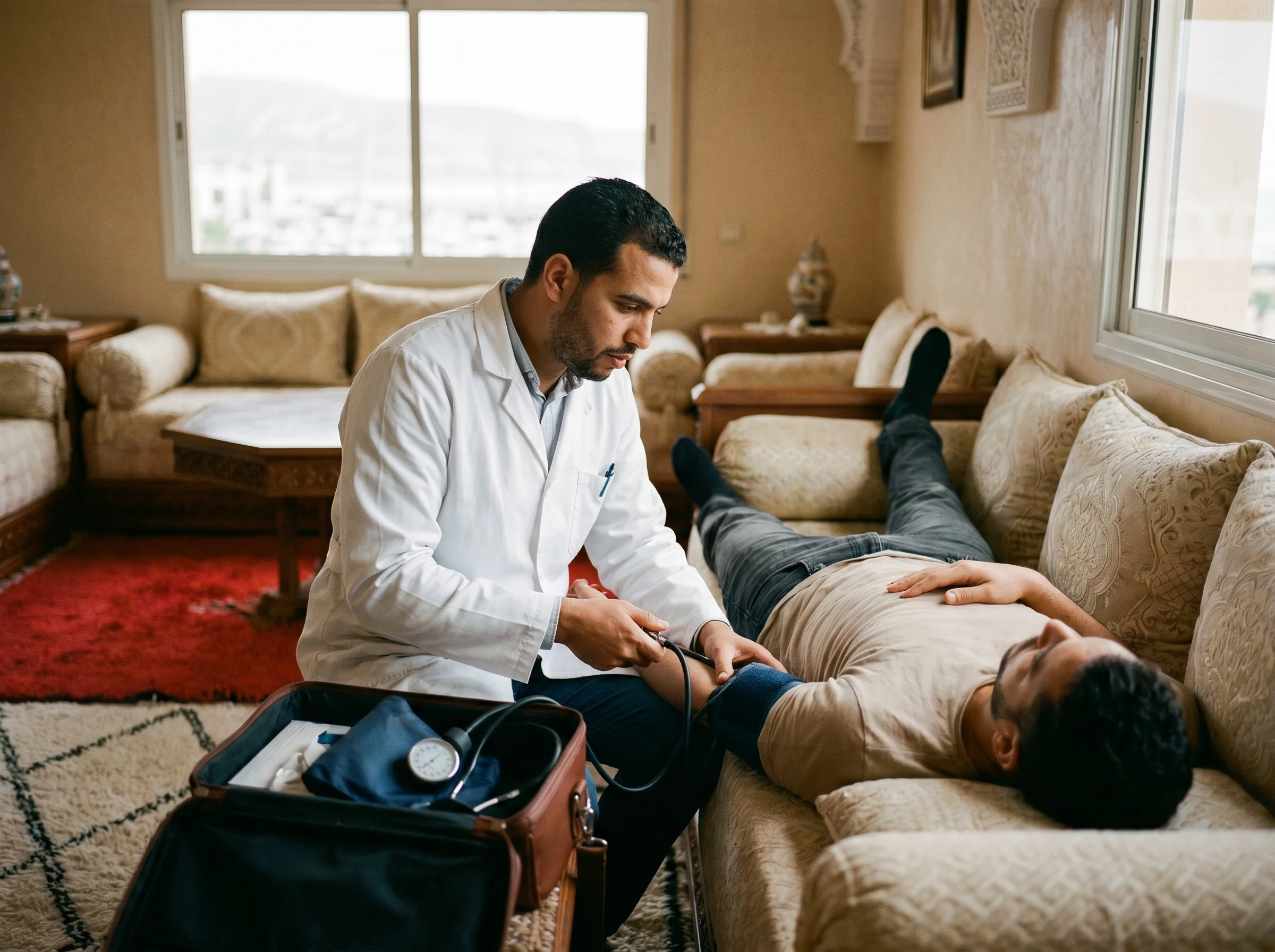 SOS médecin Agadir, intervention rapide à domicile