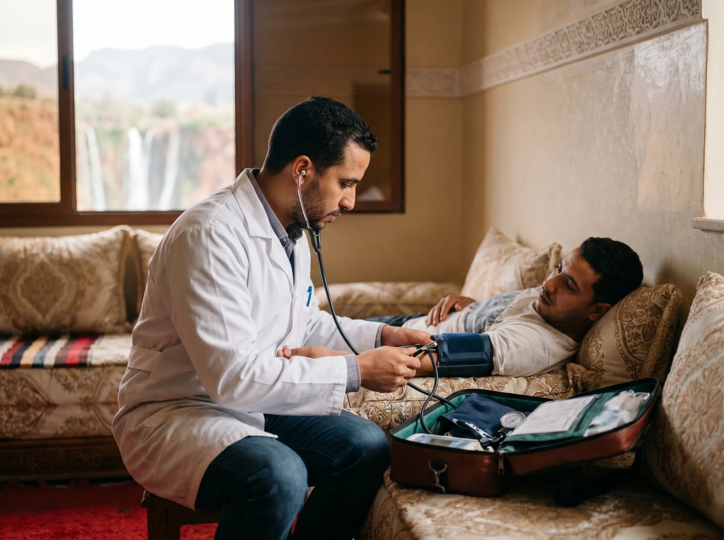 SOS médecin Béni Mellal, intervention rapide à domicile