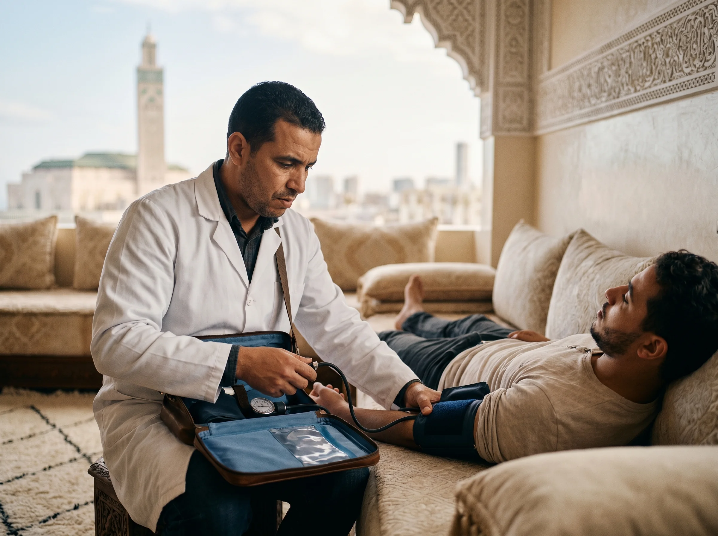 SOS médecin Casablanca, intervention rapide à domicile