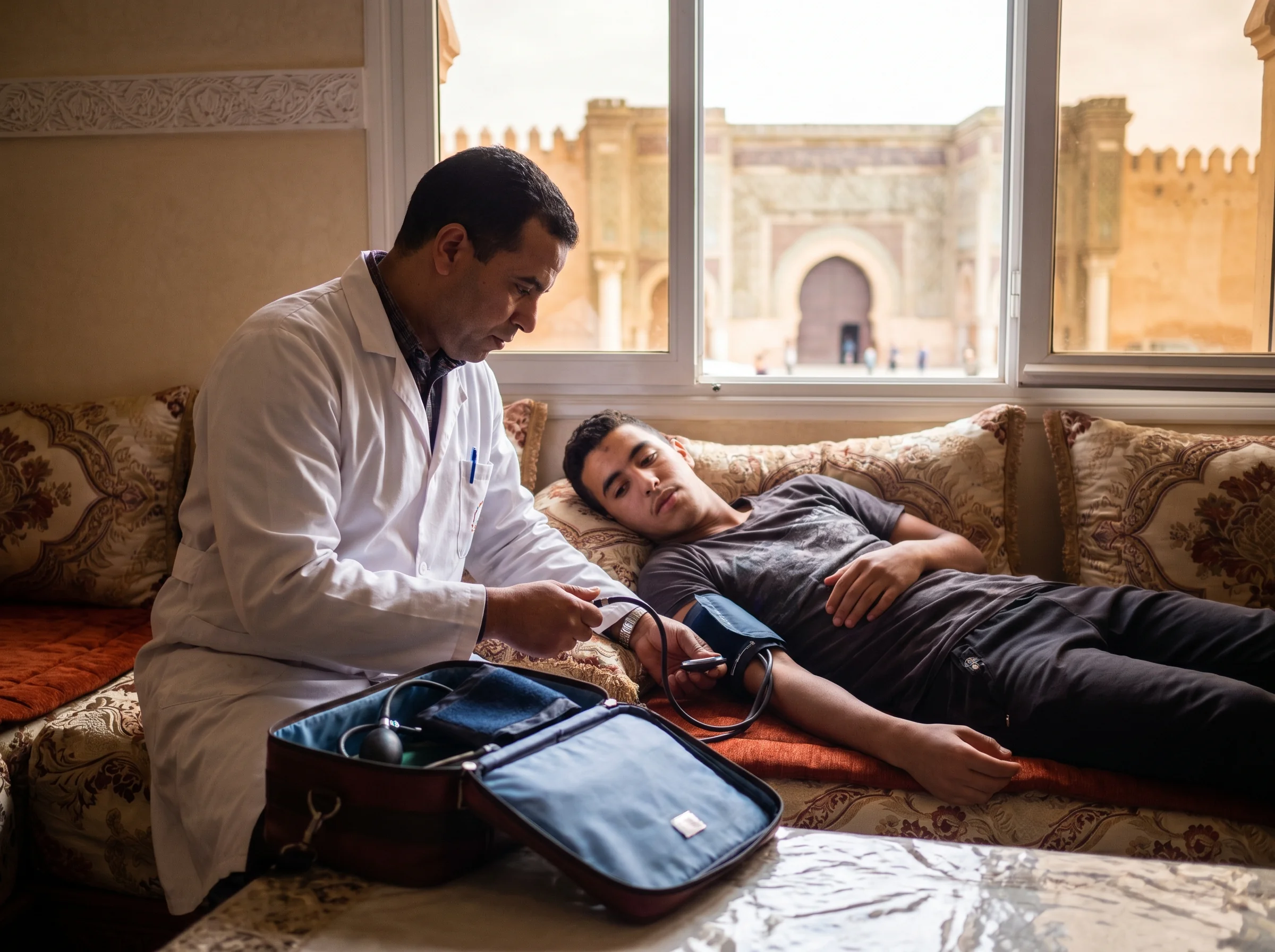 SOS médecin Meknès, intervention rapide à domicile
