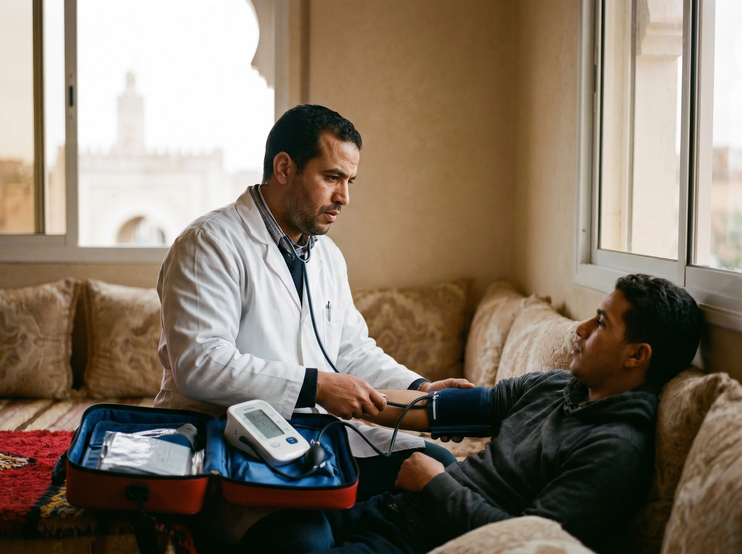 SOS médecin Oujda, intervention rapide à domicile