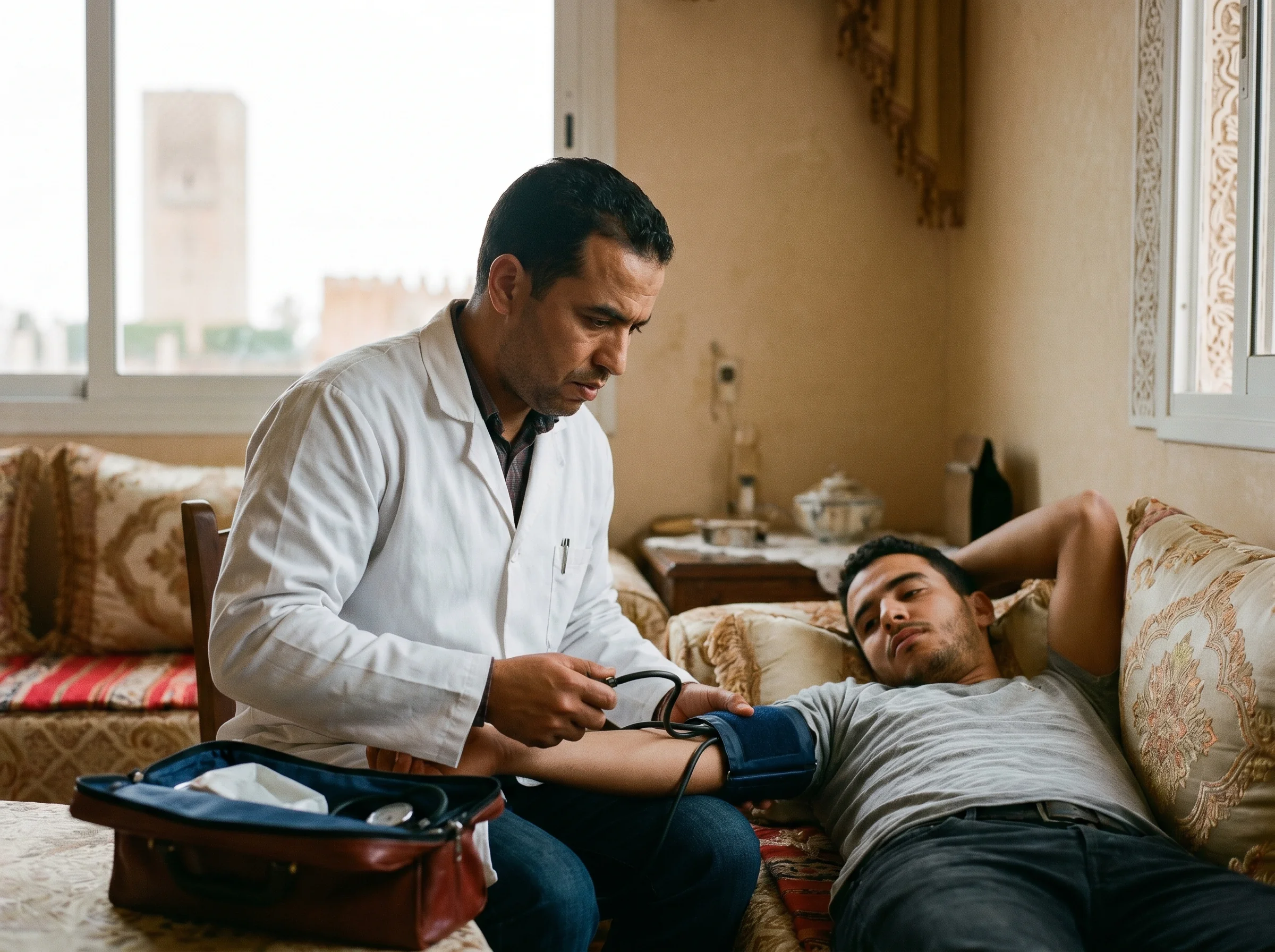 Médecin à domicile Rabat, intervention rapide à domicile
