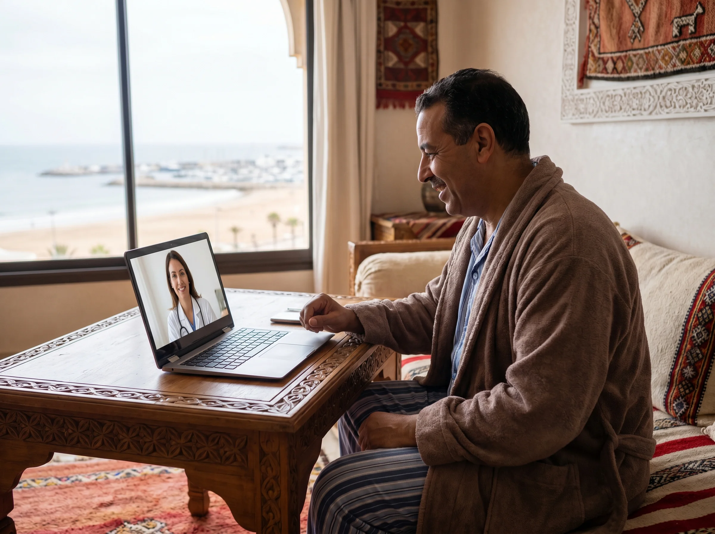 Téléconsultation médicale à Agadir avec médecin spécialiste