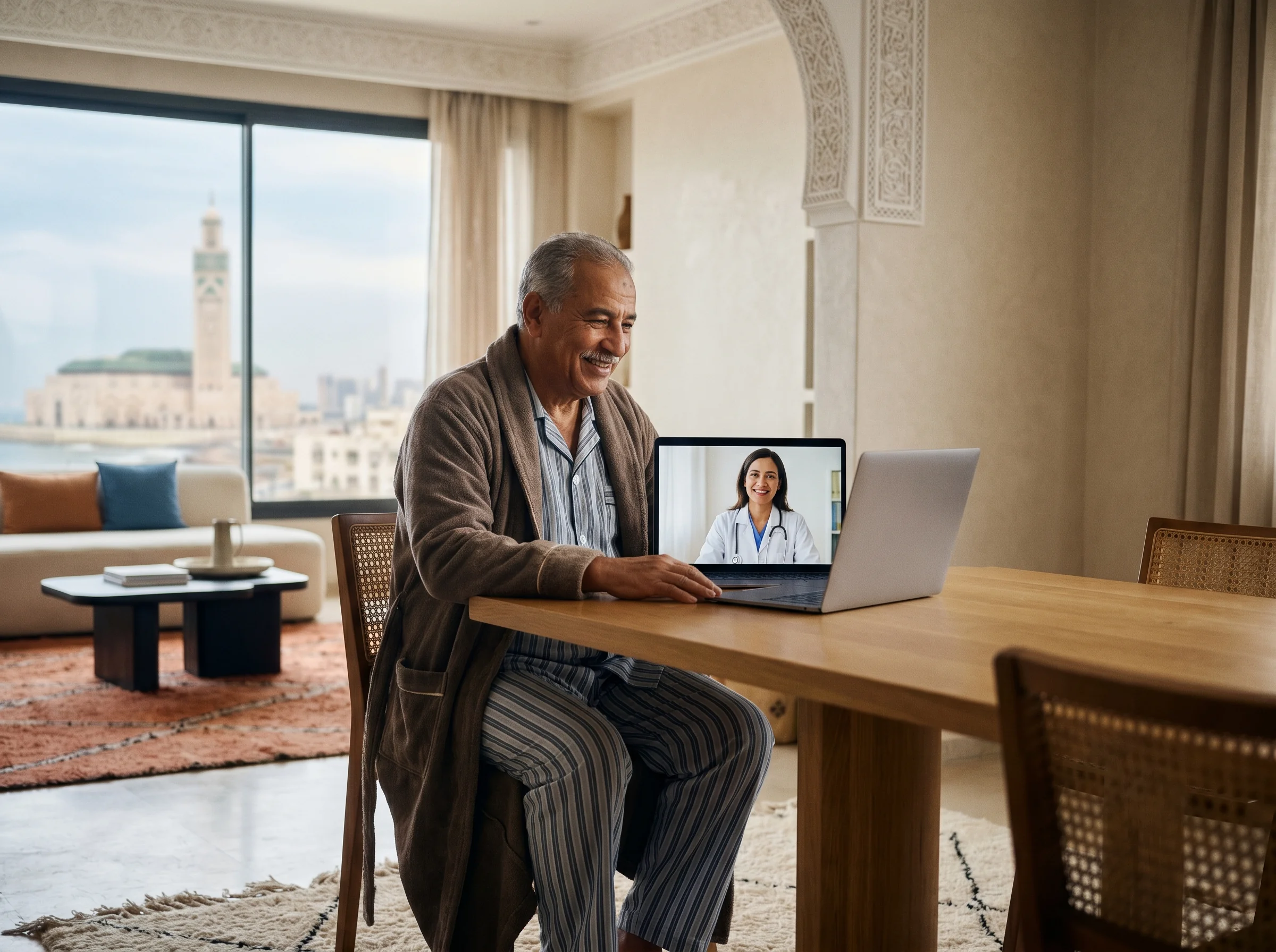 Téléconsultation médicale à Casablanca avec médecin spécialiste