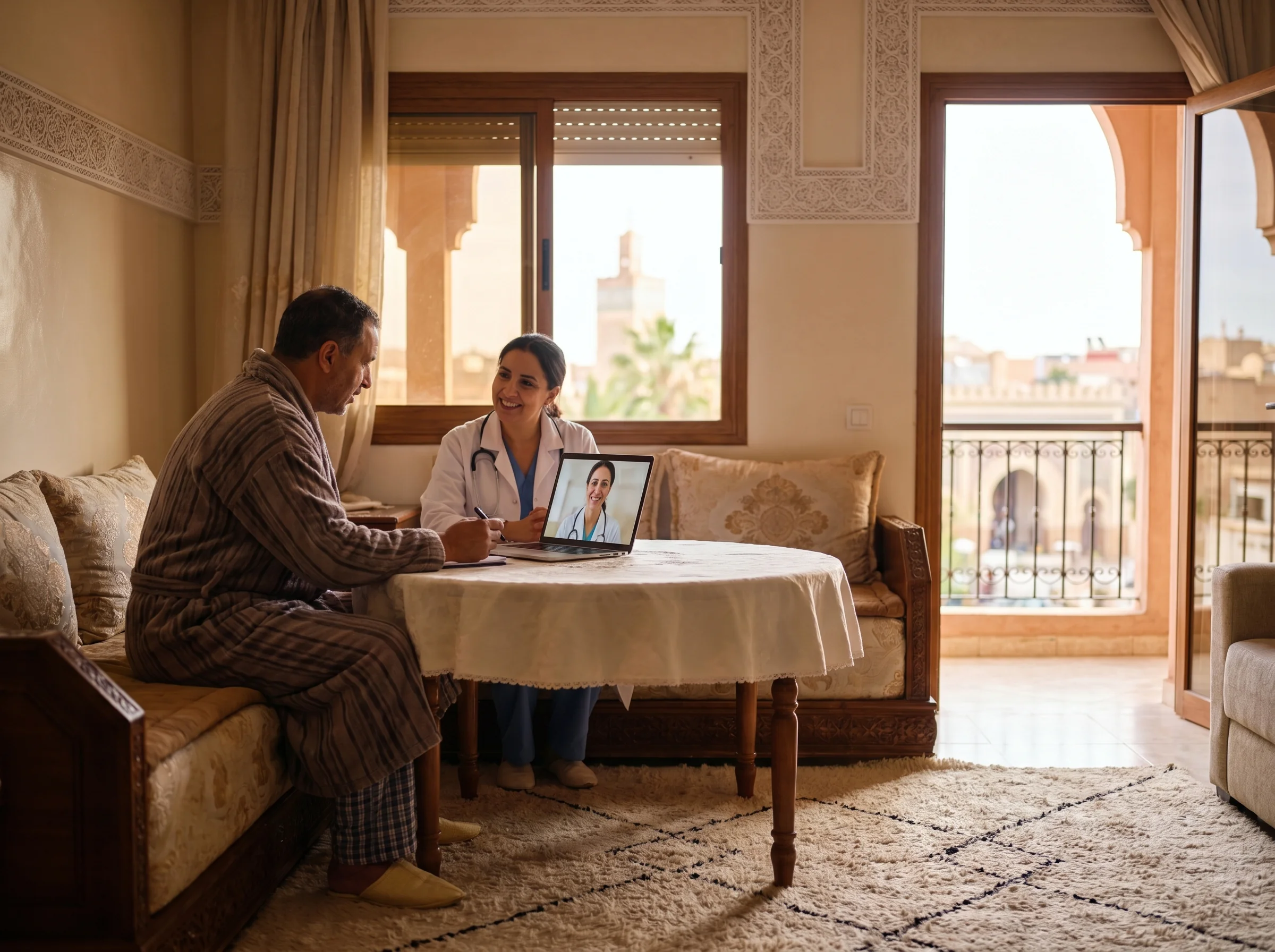 Téléconsultation médicale à Oujda avec médecin spécialiste