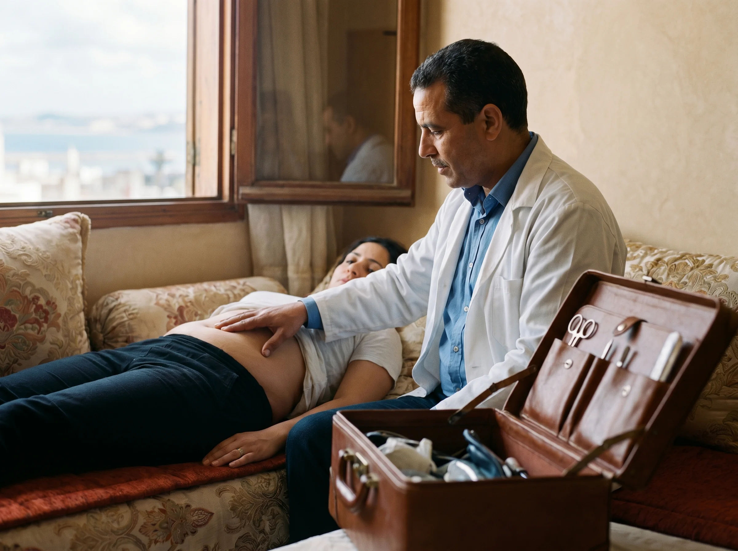 Visite médicale à domicile à Tanger, examen complet
